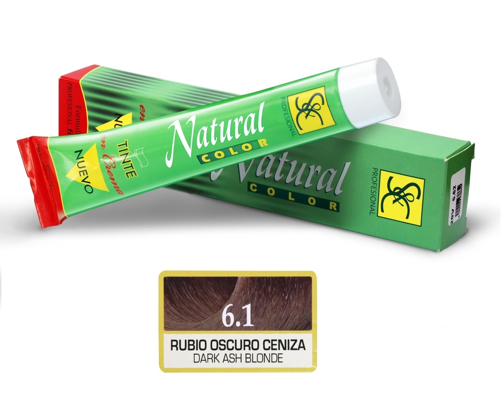 S&C Natural Color Tinte-Rubio Oscuro Cenizo