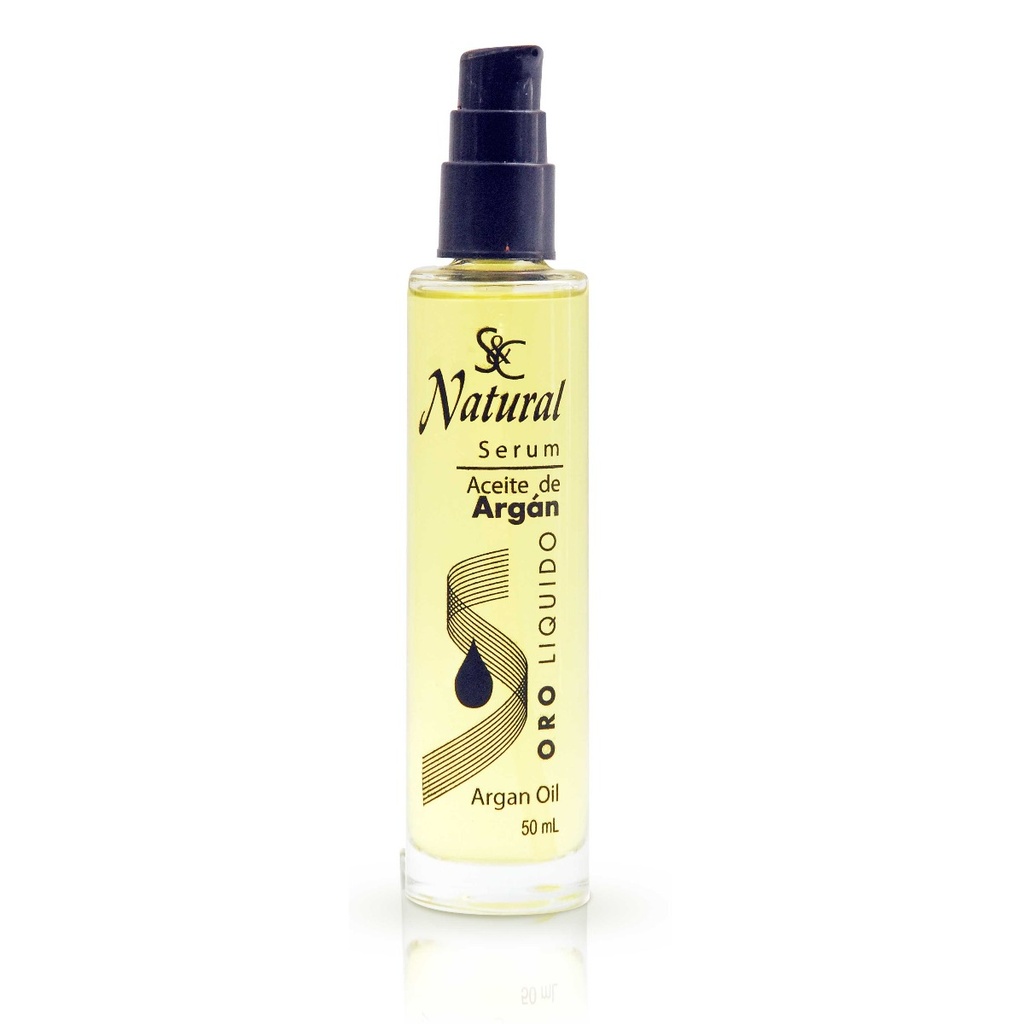 [255503H] S&C Natural Oro Líquido Serum con Aceite de Argan y Jojoba 50 mL