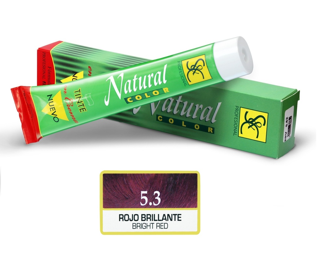 [251929H] S&amp;amp;amp;amp;C Natural Color Tinte-Rojo Brillante