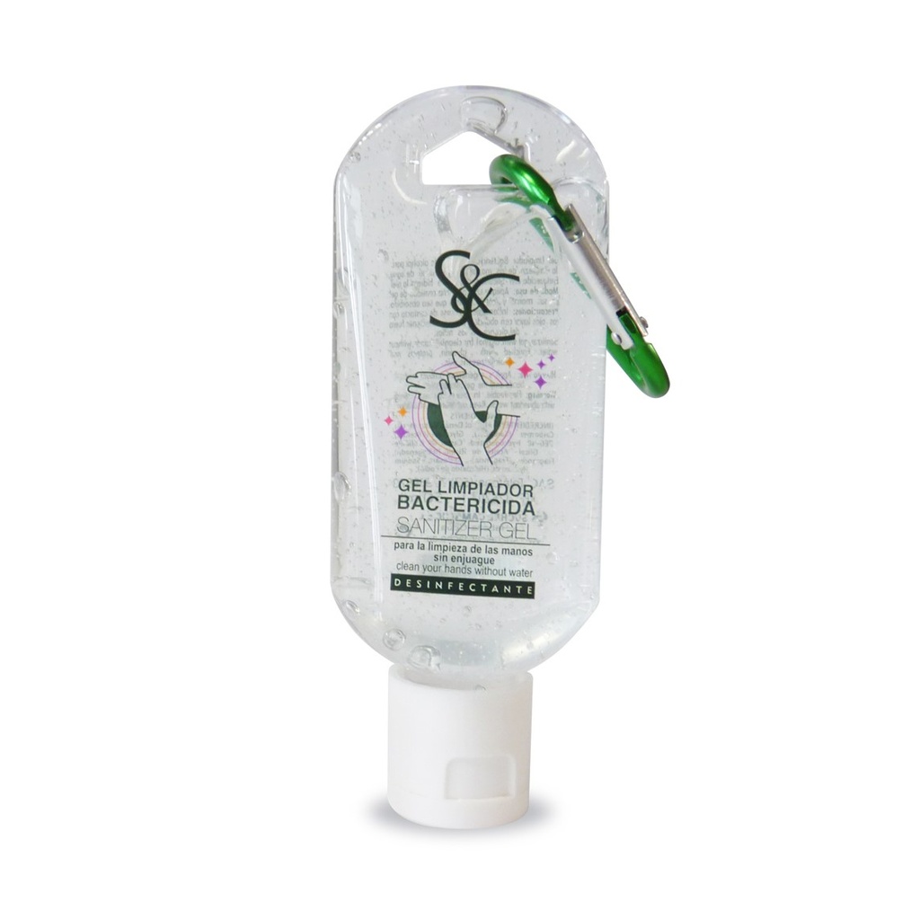 [326207H] S&C  Gel Limpiador Bactericida con Argolla 50 mL