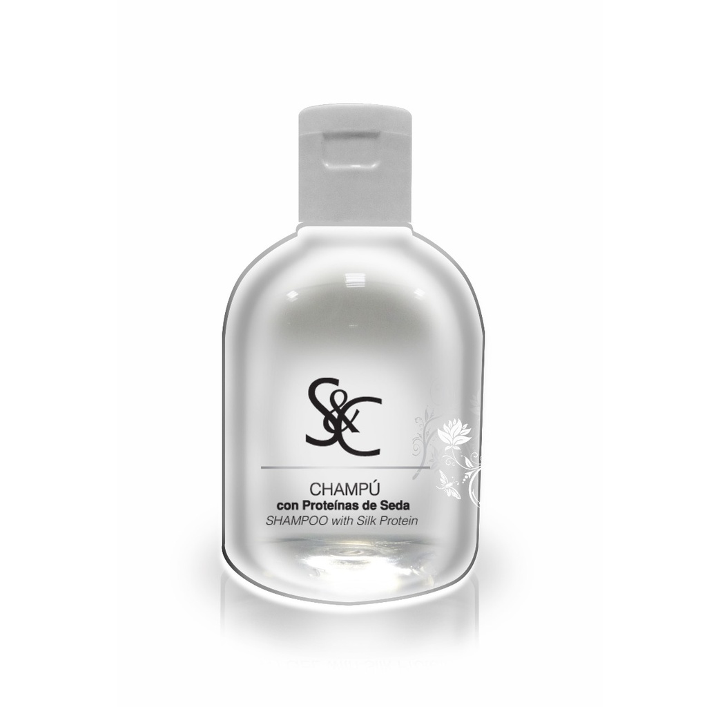 [333401H] Caja de 40 S&C Champu con Proteína de Seda 125 mL