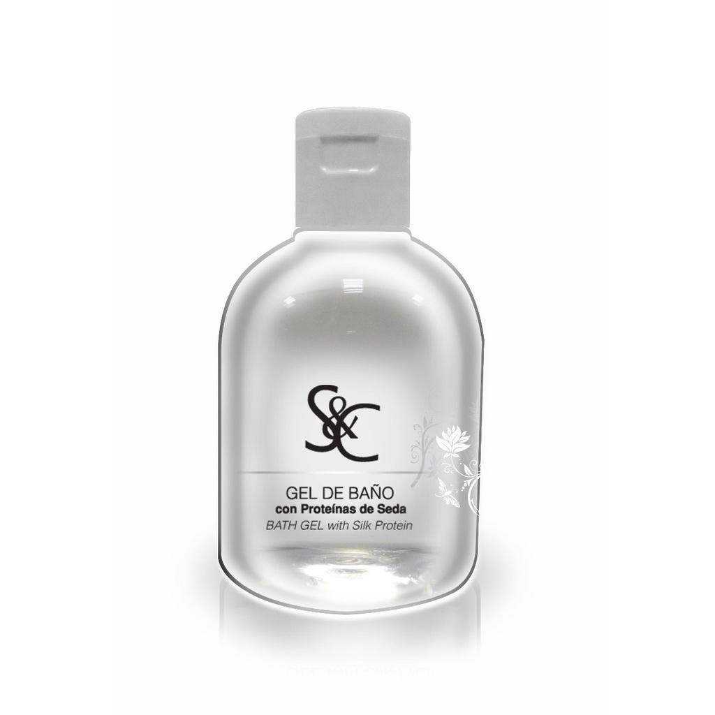 [333402H] Caja de 40 S&C Gel de Baño con Proteína de Seda 125 mL