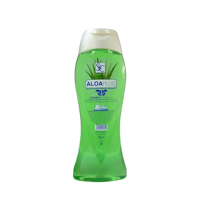 [250261H] S&C Aloa Plus Champú con Extracto de Aloe Vera 500 mL