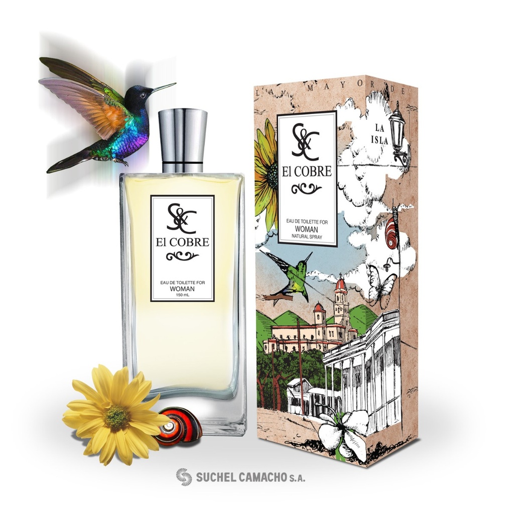 [320469H] Colección Cuba S&C El Cobre EDT for woman 150mL