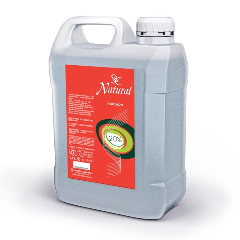 [251112H] S&C Natural Color Peróxido 1.8L 20 VOL