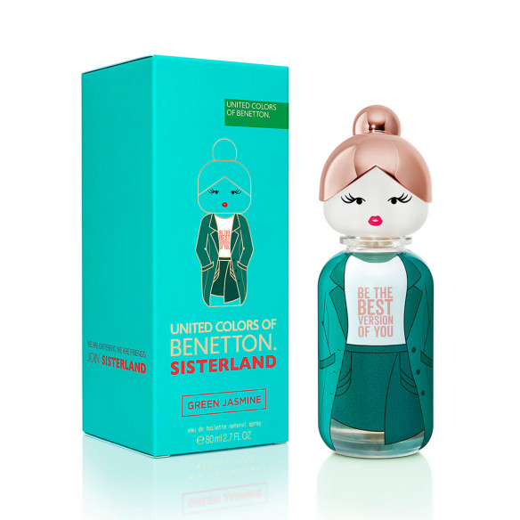 [365622H] Benetton Sisterland Green Jasmine EDT 80 ML