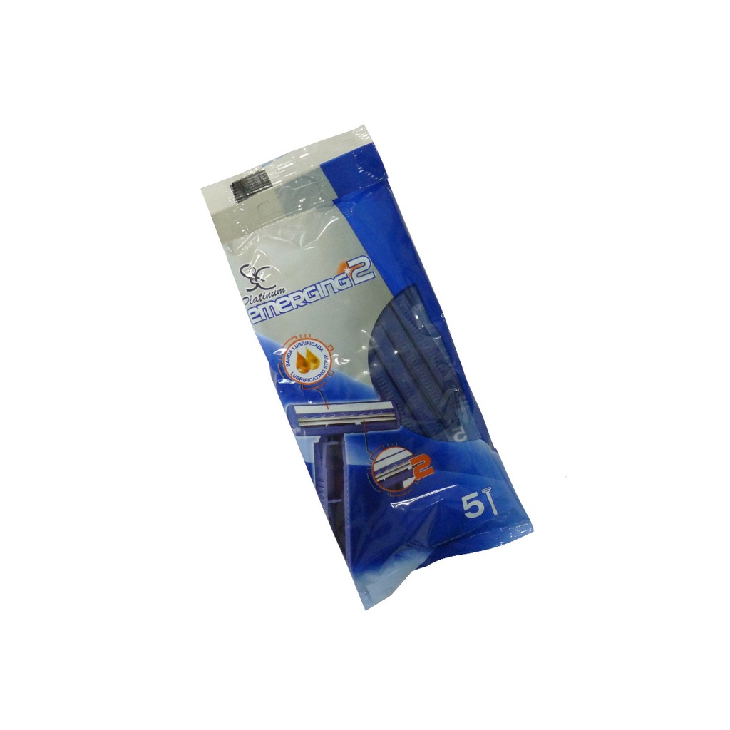 [321803H] S&C Platinum Maquinilla de Afeitar EMERGING 2 (set de 5 unidades)