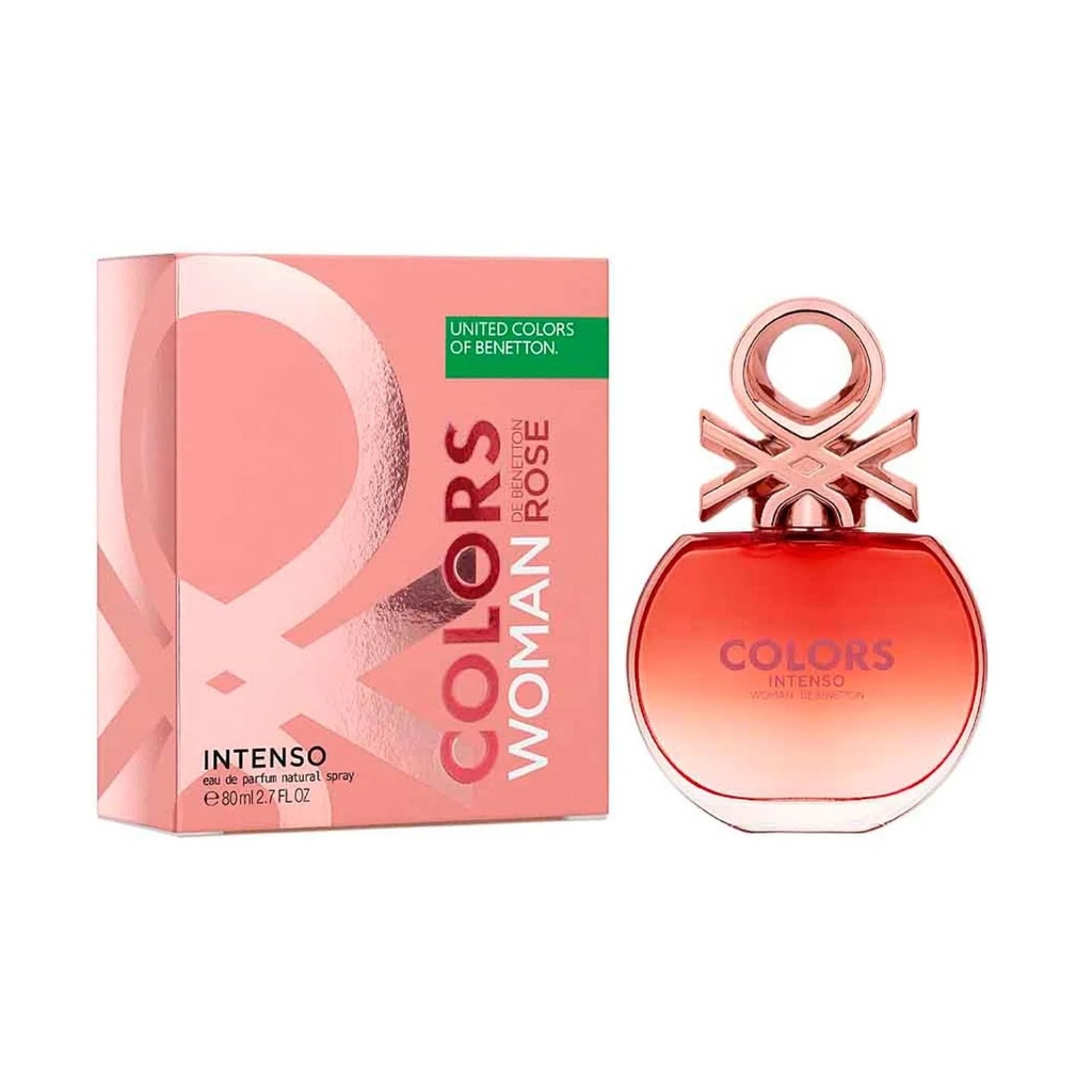 [365632H] Benetton Colors Woman Rose Intenso EDP 80 ML