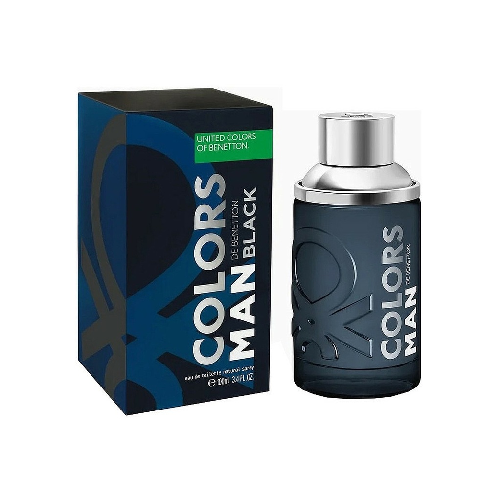 [365634H] Benetton Colors Man Black EDT 100 ML