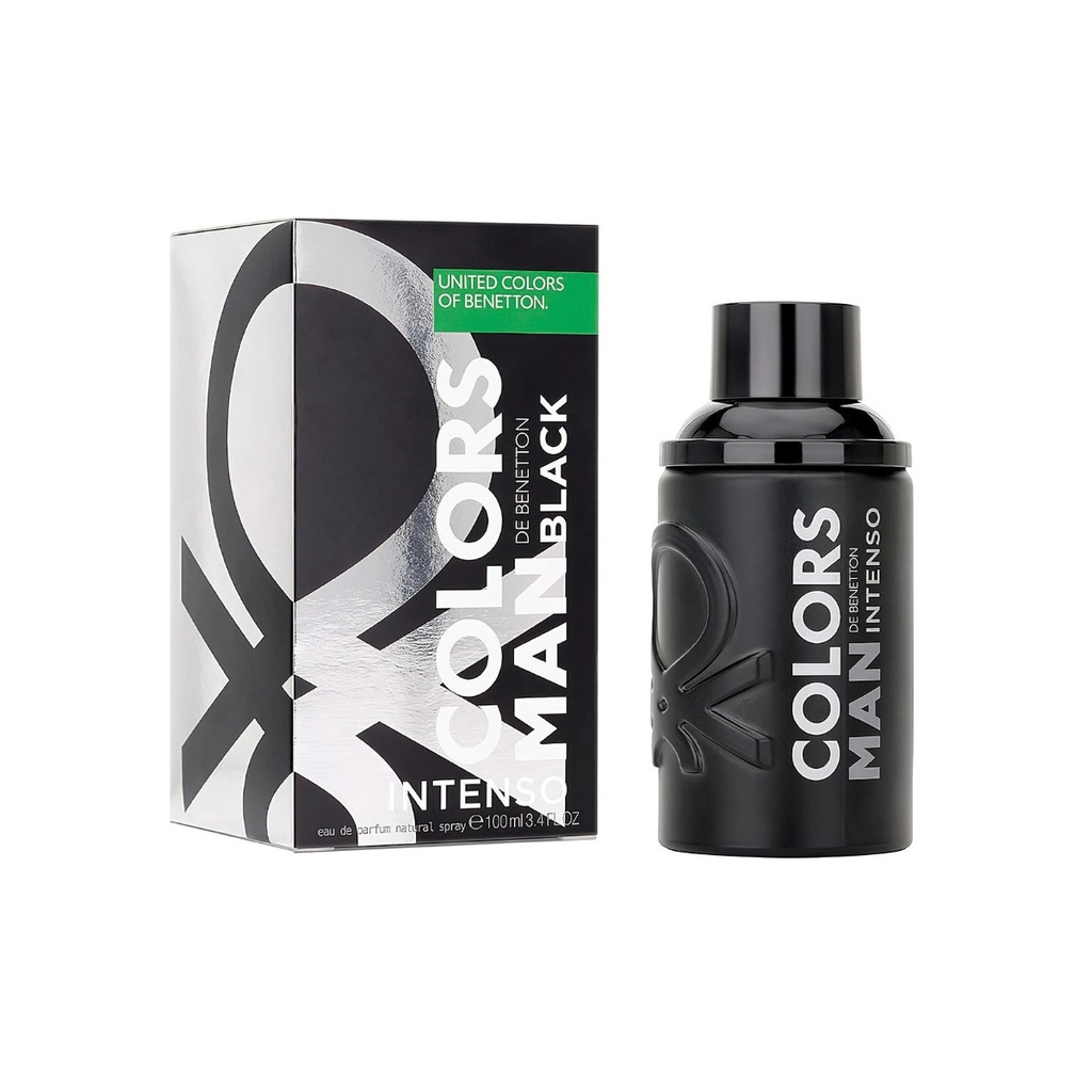 [365633H] Benetton Colors Man Black Intenso EDP 100 ML