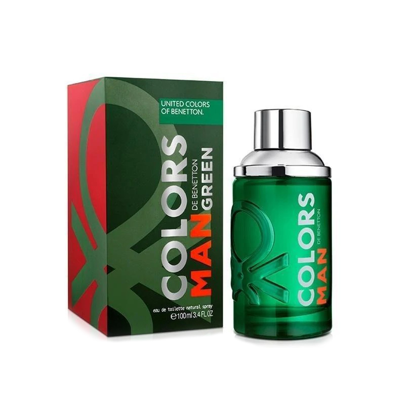 [365609H] Benetton Colors Man Green EDT 100 ML