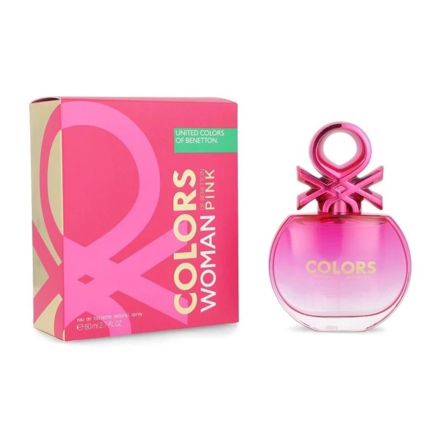 [980445H] Benetton Colors Woman Pink EDT 80 ML