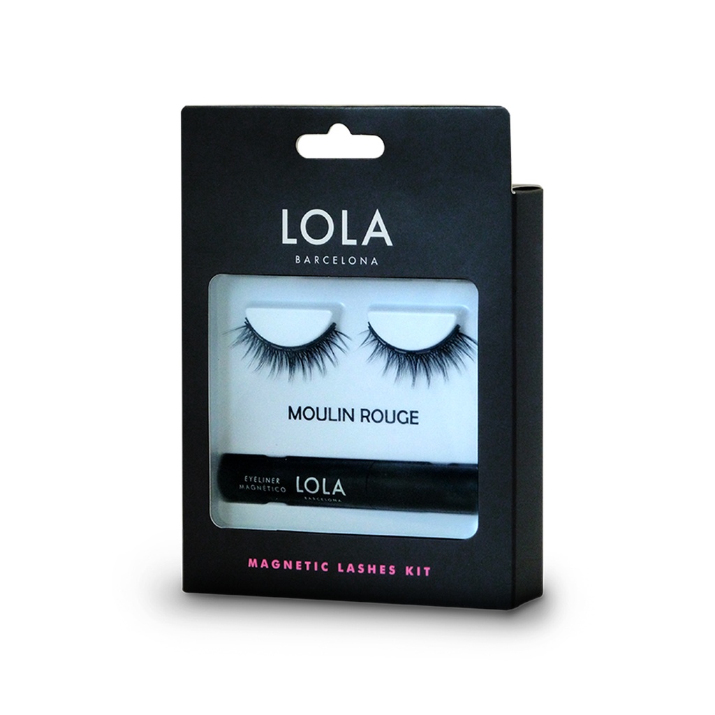 [456375B] Lola Barcelona Pestañas Magnéticas-Moulin Rouge