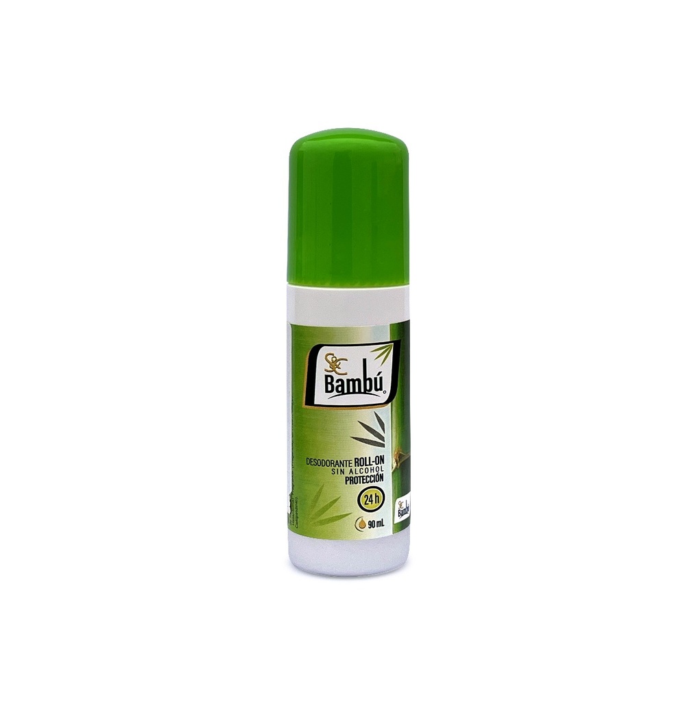 [460301H] S&C Bambu Desodorante ROLL-ON sin Alcohol 90 ML