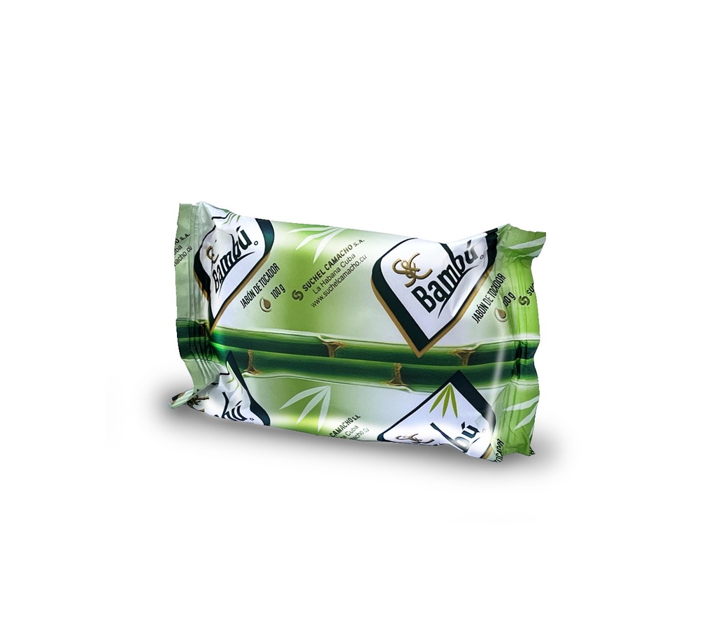 [460101H] S&C Bambú Jabón de Tocador 100g