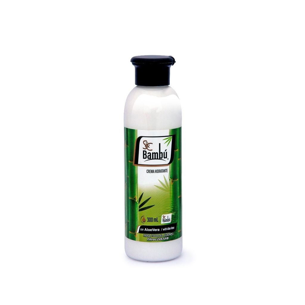 [460509H] S&C Bambu Crema Hidratante con Proteina de Seda 300ml
