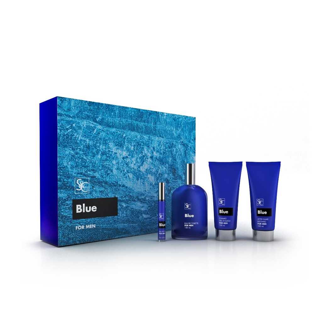 [321708H] Estuche de Perfumería S&C Blue for man