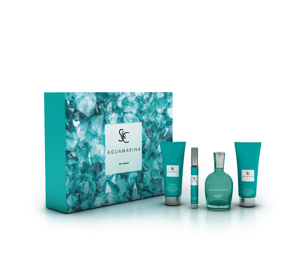[321710H] Estuche de Perfumería S&C Aguamarina
