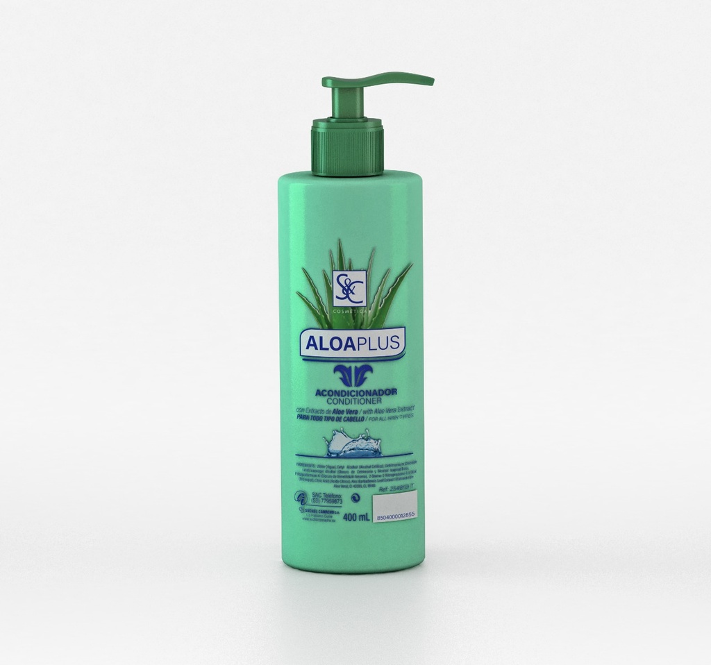 [254859H] S&C Aloa Plus Conditioner with Aloe Vera Extract 400 mL