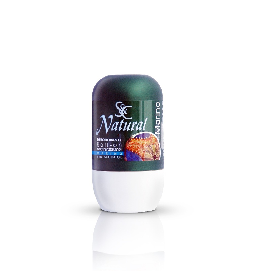 [250302H] Deodorant Roll On S&C Natural-Marino 75 mL