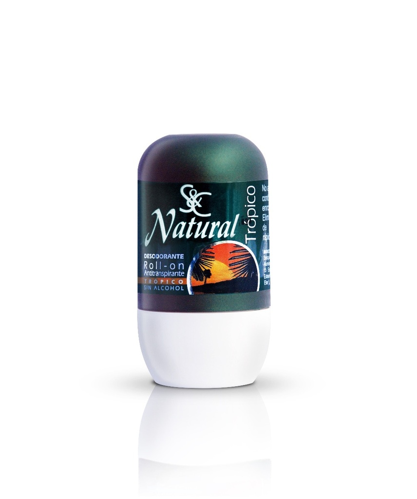 [250304H] Deodorant Roll On S&C Natural-Tropico 75 mL