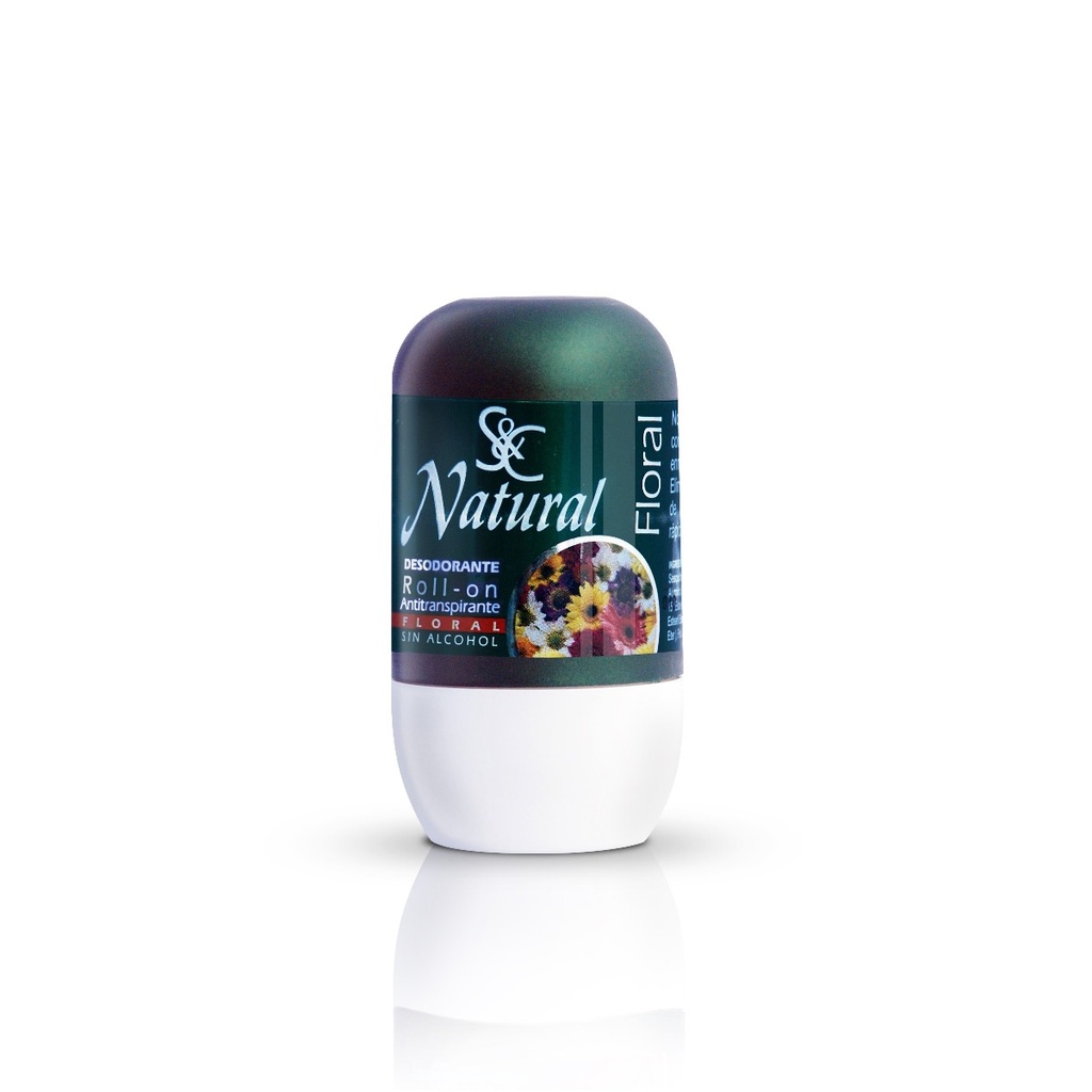 [250301H] Deodorant Roll On S&C Natural-Floral 75 mL
