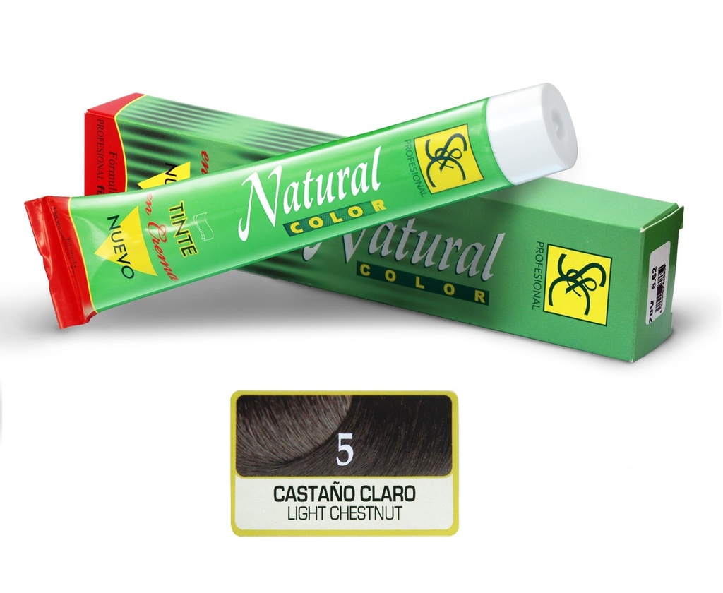 S&C Natural Color Tinte-Castaño Claro